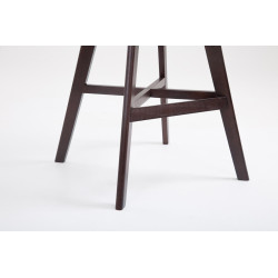 Set 2x Taburete Cannes en Tela Gris,Cappuccino