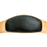 Set De 2 Taburetes Kingston En Simil Cuero Natural/negro