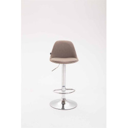 Set 2x Taburete Kiel  en Tela Gris topo