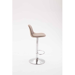 Set 2x Taburete Kiel  en Tela Gris topo