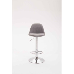 Set 2x Taburete Kiel  en Tela Gris