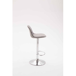 Set 2x Taburete Kiel  en Tela Gris