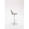 Set 2x Taburete Kiel  en Tela Gris
