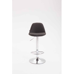Set 2x Taburete Kiel  en Tela Gris oscuro
