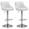 Set De 2 Taburetes Lazio Blanco