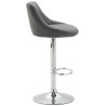 Set De 2 Taburetes Lazio Gris