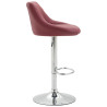 Set De 2 Taburetes Lazio Burdeos