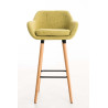 Set De 2 Taburetes Grant En Tela Verde claro