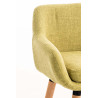 Set De 2 Taburetes Grant En Tela Verde claro