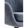Set De 2 Taburetes Grant En Tela Azul