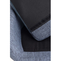 Set De 2 Taburetes Grant En Tela Azul