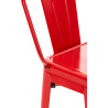 Set 2x Taburetes Mason Rojo