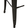 Set 2x Taburetes Mason Negro
