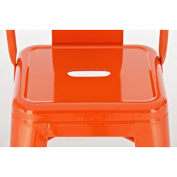 Set 2x Taburetes Mason Naranja