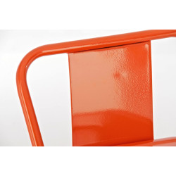 Set 2x Taburetes Mason Naranja