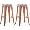 Set de 2x Taburetes Joshua Cobre