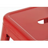 Set de 2x Taburetes Joshua Rojo