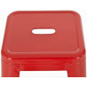 Set de 2x Taburetes Joshua Rojo