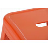 Set de 2x Taburetes Joshua Naranja