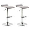 Set 2x Taburetes Dyn V2 en Tela Gris