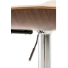 Taburete De Bar Sarnia Nogal/crema