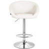 Set 2x Taburete de Bar Miami V2 Blanco