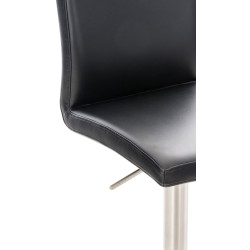 Taburete de Bar Cadiz Acero inoxidable,Negro