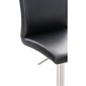 Taburete de Bar Cadiz Acero inoxidable,Negro