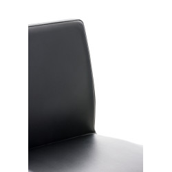 Taburete de Bar Cadiz Acero inoxidable,Negro