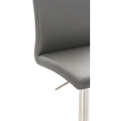 Taburete de Bar Cadiz Acero inoxidable,Gris