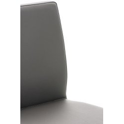 Taburete de Bar Cadiz Acero inoxidable,Gris