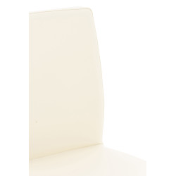 Taburete de Bar Cadiz Negro,Crema