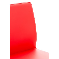Taburete de Bar Cadiz Negro,Rojo
