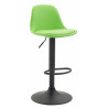 Taburete KIEL en Polipiel Negro,Verde