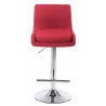 Set de 2 Taburetes Club en Tela Rojo