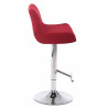 Set de 2 Taburetes Club en Tela Rojo