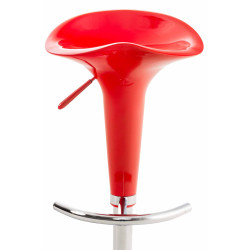 Set de 2 Taburetes Saddle Rojo