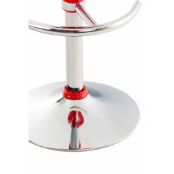 Set de 2 Taburetes Saddle Rojo