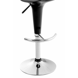 Set de 2 Taburetes Saddle Negro