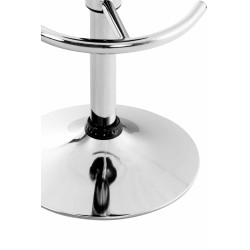 Set de 2 Taburetes Saddle Negro