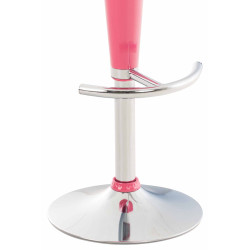 Set de 2 Taburetes Saddle Rosado