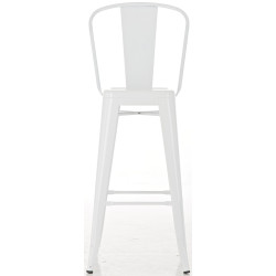 Set De 4 Taburetes De Bar Aiden Blanco