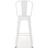 Set De 4 Taburetes De Bar Aiden Blanco