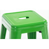 Set De 4 Taburetes Joshua Verde