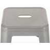 Set De 4 Taburetes Joshua Plateado