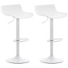 Set De 2 Taburetes Aveiro Blanco