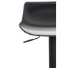 Set De 2 Taburetes Aveiro Negro