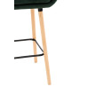 Set De 2 Taburetes Grant En Terciopelo Verde