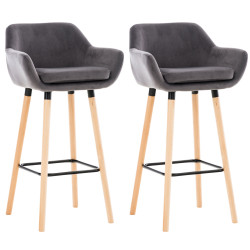 Set De 2 Taburetes Grant En...