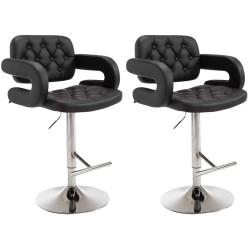 Set De 2 Taburetes De Bar...